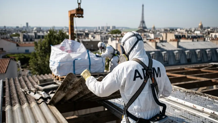 Intervention dans tout Paris — ADM PARIS, désamiantage à Paris