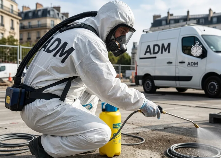 Devis sous 24 h — ADM PARIS, désamiantage à Paris