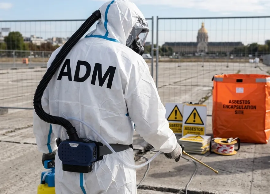 Urgences 24h/24 Urgences 24h/24 — ADM PARIS, désamiantage à Paris