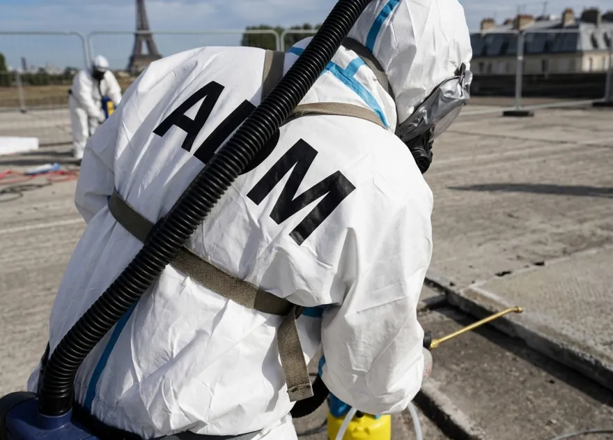 Retrait complet de l'amiante avant la démolition — ADM PARIS, désamiantage à Paris