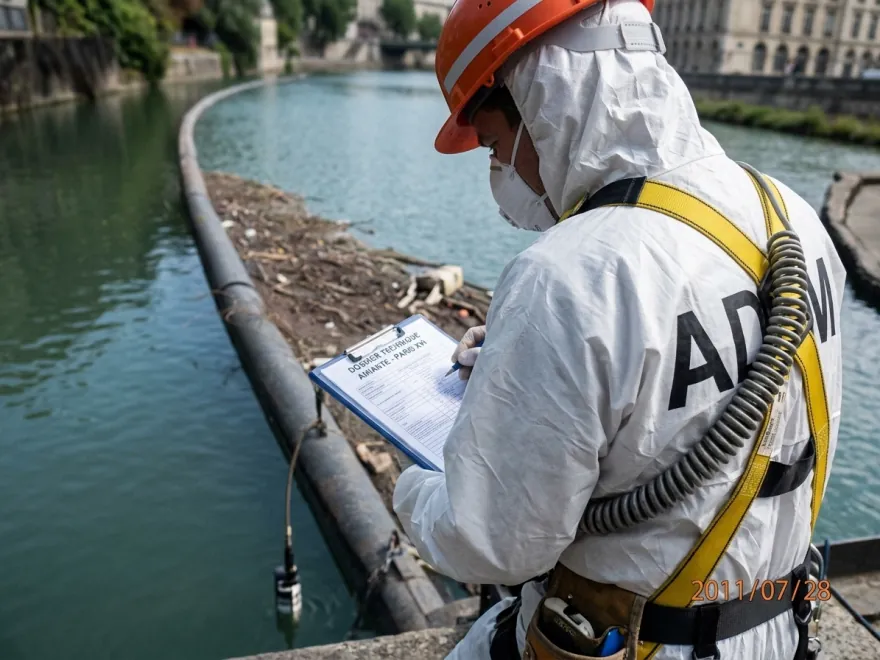 Dossier technique amiante (DTA) — ADM PARIS, désamiantage à Paris