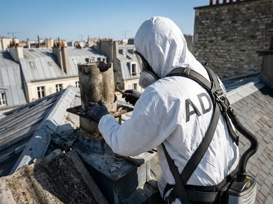 Conduits et souches — ADM PARIS, désamiantage à Paris