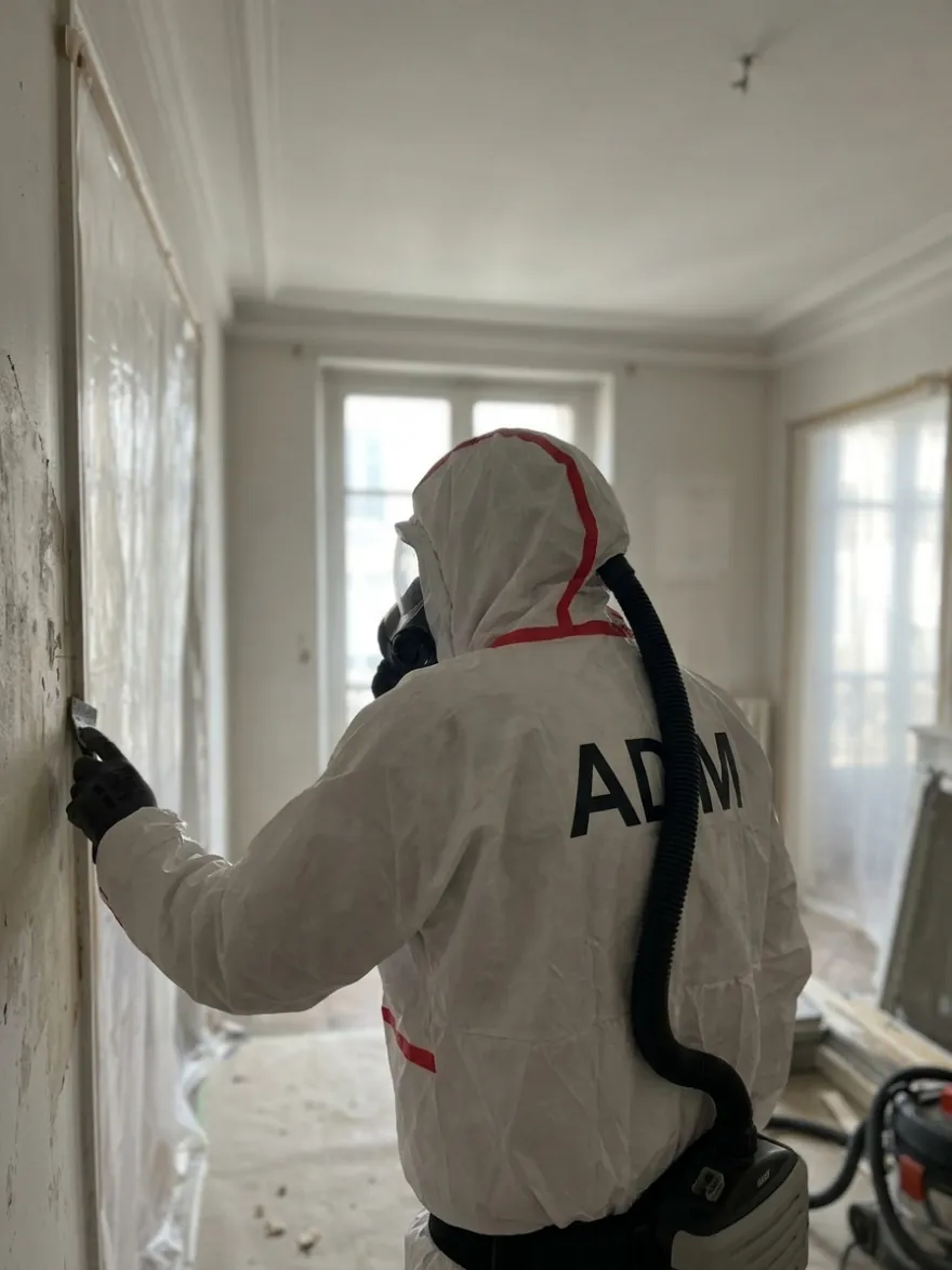 Désamiantage avant rénovation haut de gamme — ADM PARIS, désamiantage à Paris